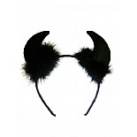 <strong>Рожки чертенка черные с пухом 02484OS</strong> <br />
<br>Производитель: <b>Le Frivole Costumes</b><br/> <div class="charTableblock"><div><span>Размер</span>: S (42-44); M (44-46); L (46-48)</div></div> Рожки чертенка черные с пухом 02484OS 
<br>Производитель: <b>Le Frivole Costumes</b><br/>