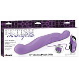 <strong>Сиреневый двухголовый вибростимулятор</strong> <br />
Вибратор с двумя концами и специально загнутыми головками с обеих сторон, чтобы задействовать все самые сладкие точки Вашего тела. Идеальное дополнение для фетиш-игры.<br><br>
Водонепроницаемый, выдерживает высокую температуру воды, а значит, Вы сможете качественно простерилизовать его после каждого использования. Идет в комплекте с маской на глаза. <div class="charTableblock"><div><span>Длина, см</span>: 33</div><div><span>Диаметр, см</span>: 3.8</div><div><span>Материал</span>: силикон</div><div><span>Цвет</span>: другой</div><div><span>Особенности</span>: двухголовый</div><div><span>Длина, см</span>: 25 и более</div><div><span>Диаметр, см</span>: 3</div></div> Сиреневый двухголовый вибростимулятор 
Вибратор с двумя концами и специально загнутыми головками с обеих сторон, чтобы задействовать все самые сладкие точки Вашего тела. Идеальное дополнение для фетиш-игры.<br><br>
Водонепроницаемый, выдерживает высокую температуру воды, а значит, Вы сможете качественно простерилизовать его после каждого использования. Идет в комплекте с маской на глаза.