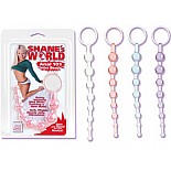 <strong>Анальная цепочка розовая 1314-04 CD SE</strong> <br />
Анальная цепочка из розового прозрачного ПВХ с кольцом. <div class="charTableblock"><div><span>Длина, см</span>: 21</div><div><span>Диаметр, см</span>: 2</div><div><span>Материал</span>: ПВХ (PVC)</div><div><span>Цвет</span>: красный/розовый</div><div><span>Особенности</span>: цепочки, бусы</div><div><span>Длина, см</span>: 21-24</div><div><span>Диаметр, см</span>: 2</div></div> Анальная цепочка розовая 1314-04 CD SE 
Анальная цепочка из розового прозрачного ПВХ с кольцом.