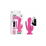 <strong>Фаллоимитатор-насадка на присоске трехголовый Triple Riders с вибрацией розовый</strong> <br />
Фаллоимитатор-насадка на присоске трехголовый Triple Riders с вибрацией розовый <div class="charTableblock"><div><span>Длина, см</span>: 12.75</div><div><span>Диаметр, см</span>: 4.5</div><div><span>Длина, см</span>: 9-12</div><div><span>Диаметр, см</span>: 4</div><div><span>Материал</span>: силикон</div><div><span>Цвет</span>: красный/розовый</div><div><span>Особенности</span>: двухголовый; с вибрацией; насадка; с дополнительной стимуляцией; harness</div></div> Фаллоимитатор-насадка на присоске трехголовый Triple Riders с вибрацией розовый 
Фаллоимитатор-насадка на присоске трехголовый Triple Riders с вибрацией розовый