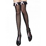 <strong>Чулки черные с розовыми бантами</strong> <br />
Чулки черные с розовыми бантами <div class="charTableblock"><div><span>Размер</span>: S (42-44); M (44-46); L (46-48)</div><div><span>Цвет</span>: черный</div><div><span>Производитель</span>: Temptlife, Китай</div><div><span>В наличии</span>: S-M-L, черный с розовым</div></div> Чулки черные с розовыми бантами 
Чулки черные с розовыми бантами