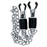 <strong>Зажимы для сосков NIPPLE CLAMPS STRONG CHAIN KIO-2119</strong> <br />
"Серебристые цепочки. <div class="charTableblock"><div><span>Тип</span>: для сосков</div><div><span>Особенности</span>: с цепочкой</div><div><span>Производитель</span>: Scala, Голландия</div></div> Зажимы для сосков NIPPLE CLAMPS STRONG CHAIN KIO-2119
"Серебристые цепочки.