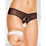 <strong>Трусики со стразами и прорезью</strong> <br />
Трусики со стразами и прорезью <div class="charTableblock"><div><span>Размер</span>: S (42-44); M (44-46); L (46-48)</div><div><span>Цвет</span>: черный</div><div><span>Производитель</span>: SoftLine, Польша</div><div><span>В наличии</span>: S-M, черный; M-L, черный</div></div> Трусики со стразами и прорезью
Трусики со стразами и прорезью