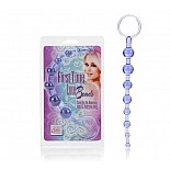 <strong>Фиолетовая анальная цепочка First Time Love Beads</strong> <br />
Анальная цепочка  First Time Love Beads фиолетового цвета в виде шариков на жесткой сцепке. Анальная цепочка гибкая и эластичная, с кольцом на конце. Размер шариков идеально подходит для начинающих пользователей. <div class="charTableblock"><div><span>Длина, см</span>: 21</div><div><span>Диаметр, см</span>: 2</div><div><span>Материал</span>: ПВХ (PVC)</div><div><span>Цвет</span>: другой</div><div><span>Особенности</span>: цепочки, бусы</div><div><span>Длина, см</span>: 21-24</div><div><span>Диаметр, см</span>: 2</div></div> Фиолетовая анальная цепочка First Time Love Beads 
Анальная цепочка  First Time Love Beads фиолетового цвета в виде шариков на жесткой сцепке. Анальная цепочка гибкая и эластичная, с кольцом на конце. Размер шариков идеально подходит для начинающих пользователей.