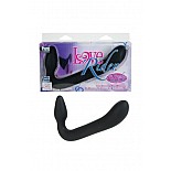 <strong>Безремневой страпон женский Love Rider черный</strong> <br />
Безремневой страпон женский Love Ride – качественный страпон для женщин, без ремней и креплений, держится за счёт погружения одного конца в вагину. Изготовлен из гладкого прочного материала без запаха, легко моется, имеет изогнутую форму для лёгкого захвата, развивает вагинальные мышцы, стимулирует точку G.  <div class="charTableblock"><div><span>Длина, см</span>: 20</div><div><span>Диаметр, см</span>: 4</div><div><span>Длина, см</span>: 17-20</div><div><span>Диаметр, см</span>: 4</div><div><span>Материал</span>: силикон</div><div><span>Цвет</span>: черный</div><div><span>Особенности</span>: безремневой</div><div><span>Производитель</span>: California Exotic Novelties, США</div></div> Безремневой страпон женский Love Rider черный 
Безремневой страпон женский Love Ride – качественный страпон для женщин, без ремней и креплений, держится за счёт погружения одного конца в вагину. Изготовлен из гладкого прочного материала без запаха, легко моется, имеет изогнутую форму для лёгкого захвата, развивает вагинальные мышцы, стимулирует точку G.