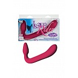 <strong>Безремневой страпон женский Love Rider малиновый</strong> <br />
Безремневой страпон женский Love Ride – качественный страпон для женщин, без ремней и креплений, держится за счёт погружения одного конца в вагину. Изготовлен из гладкого прочного материала без запаха, легко моется, имеет изогнутую форму для лёгкого захвата, развивает вагинальные мышцы, стимулирует точку G. <div class="charTableblock"><div><span>Длина, см</span>: 20</div><div><span>Диаметр, см</span>: 4</div><div><span>Длина, см</span>: 17-20</div><div><span>Диаметр, см</span>: 4</div><div><span>Материал</span>: силикон</div><div><span>Цвет</span>: красный/розовый</div><div><span>Особенности</span>: безремневой</div><div><span>Производитель</span>: California Exotic Novelties, США</div></div> Безремневой страпон женский Love Rider малиновый 
Безремневой страпон женский Love Ride – качественный страпон для женщин, без ремней и креплений, держится за счёт погружения одного конца в вагину. Изготовлен из гладкого прочного материала без запаха, легко моется, имеет изогнутую форму для лёгкого захвата, развивает вагинальные мышцы, стимулирует точку G.