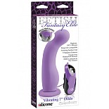 <strong>Насадка  для страпона Fetish Fantasy Elite 7" с вибрацией фиолетовая</strong> <br />
Изготовлен из силикона премиум-класса. Имеет анатомическую форму для комфортного использования.  За счет присоски у основания может использоваться как вибратор. Выносной пульт, который крепится на зажим к любому поясу для управления  режимами вибрации. <div class="charTableblock"><div><span>Длина, см</span>: 17.8</div><div><span>Диаметр, см</span>: 4</div><div><span>Длина, см</span>: 17-20</div><div><span>Диаметр, см</span>: 4</div><div><span>Материал</span>: силикон</div><div><span>Цвет</span>: другой</div><div><span>Особенности</span>: с вибрацией; насадка; harness</div></div> Насадка  для страпона Fetish Fantasy Elite 7" с вибрацией фиолетовая 
Изготовлен из силикона премиум-класса. Имеет анатомическую форму для комфортного использования.  За счет присоски у основания может использоваться как вибратор. Выносной пульт, который крепится на зажим к любому поясу для управления  режимами вибрации.