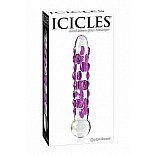 <strong>Стеклянный фаллоимитатор ICICLES № 7 - 17,8 см.</strong> <br />
Фаллоимитатор стеклянный ICICLES № 7, цвет прозрачный с фиолетовым. Взгляните на вибраторы с новой стороны: гладкая поверхность, внимание к деталям, элегантность и совершенно новые ощущения. Достаточно немного нагреть палочку – и она готова дарить невероятное наслаждение! 
<br><br>При правильно уходе игрушка может служить десятилетиями.
<br><br>Капелька специального средства и теплая вода, или несколько минут в посудомоечной машине – и вибратор снова готов к использованию! <div class="charTableblock"><div><span>Длина, см</span>: 17.8</div><div><span>Диаметр, см</span>: 3.2</div><div><span>Материал</span>: стекло</div><div><span>Цвет</span>: красный/розовый</div><div><span>Особенности</span>: двухголовый; без мошонки</div><div><span>Длина, см</span>: 17-20</div><div><span>Диаметр, см</span>: 3</div><div><span>Производитель</span>: PipeDream, США</div></div> Стеклянный фаллоимитатор ICICLES № 7 - 17,8 см. 
Фаллоимитатор стеклянный ICICLES № 7, цвет прозрачный с фиолетовым. Взгляните на вибраторы с новой стороны: гладкая поверхность, внимание к деталям, элегантность и совершенно новые ощущения. Достаточно немного нагреть палочку – и она готова дарить невероятное наслаждение! 
<br><br>При правильно уходе игрушка может служить десятилетиями.
<br><br>Капелька специального средства и теплая вода, или несколько минут в посудомоечной машине – и вибратор снова готов к использованию!