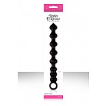 <strong>Анальная цепочка из силикона PERLES D`AMOUR черная</strong> <br />
Анальная цепочка в шариками в форме сердечек по всей длине и удобным кольцом для держания в основании. Общая длина 22 см, длина до ограничительного кольца 19,5 см, диаметр 2,5-1,2 см. Диаметр кольца 2,7 см. Цвет: черный. Материал: 100% силикон. Производитель: NSNovelties, США. <div class="charTableblock"><div><span>Длина, см</span>: 22.00</div><div><span>Диаметр, см</span>: 2.50</div><div><span>Материал</span>: силикон</div><div><span>Длина, см</span>: 21-24</div><div><span>Диаметр, см</span>: 2</div></div> Анальная цепочка из силикона PERLES D`AMOUR черная
Анальная цепочка в шариками в форме сердечек по всей длине и удобным кольцом для держания в основании. Общая длина 22 см, длина до ограничительного кольца 19,5 см, диаметр 2,5-1,2 см. Диаметр кольца 2,7 см. Цвет: черный. Материал: 100% силикон. Производитель: NSNovelties, США.