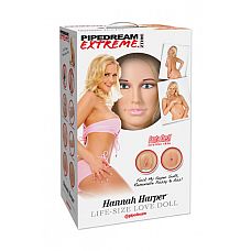   Pipedream Extreme Dollz Hannah Harper Life-Size Love Doll   . 
  PDX Dolls  Hannah Harper        ,   , -     .