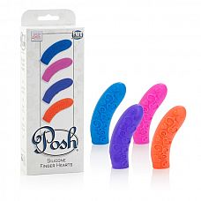 Posh Silicone Finger Teasers - Hearts 
