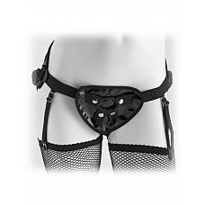 <strong>Трусики со шнуровкой - Garter Belt Harness, черные</strong> <br />
Стильные черные трусики Garter Belt Harness выполнены из мягких материалов, они комфортно сидят на теле и не натирают кожу.<div class="charTableblock"><div><span>Цвет</span>: черный</div><div><span>Особенности</span>: трусики; harness</div></div> Трусики со шнуровкой - Garter Belt Harness, черные 
Стильные черные трусики Garter Belt Harness выполнены из мягких материалов, они комфортно сидят на теле и не натирают кожу.