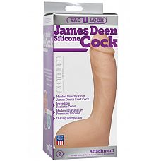    Vac-U-Lock - James Deen Silicone Cock 9"    
           James Deen  ,   .