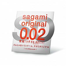 ������������ Sagami Original 0.02 Quick.Sag9191 
��������: ���������� ����������� ������: 55 +/- 2 �� ����������� �����: 170 +/- 10 �� ������: ����������� ����� ����������� ������� ������ - 0,02 ��(20 ������).