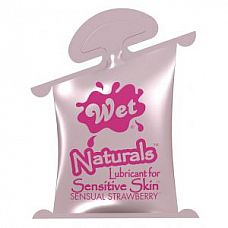 ����-��������� �� ������ ������ Wet Naturals Sensual Strawberry - 10 ��. 
����������� ����-��������� Naturals, ��������� � ��������. �������� ��� �������������� ����.