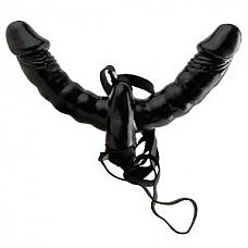     Vibrating Double Delight Strap-On 
    Vibrating Double Delight Strap-On  .