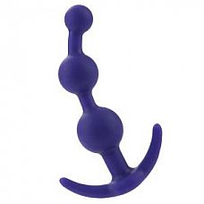 <strong>Фиолетовая силиконовая анальная цепочка Booty Call</strong> <br />
Анальная цепочка из бархатистого силикона розового цвета состоят из 3 шариков и ограничительного основания.<div class="charTableblock"><div><span>Длина, см</span>: 13</div><div><span>Диаметр, см</span>: 3</div><div><span>Материал</span>: силикон</div><div><span>Цвет</span>: другой</div><div><span>Особенности</span>: цепочки, бусы</div><div><span>Особенности</span>: для ношения</div><div><span>Длина, см</span>: 13-16</div><div><span>Диаметр, см</span>: 3</div></div> Фиолетовая силиконовая анальная цепочка Booty Call 
Анальная цепочка из бархатистого силикона розового цвета состоят из 3 шариков и ограничительного основания.