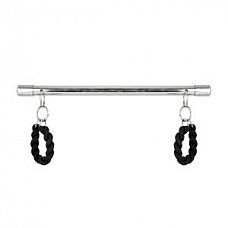 <strong>Металлическая штанга с петлями для фиксации Steel Suspension Bar with 2 Cuffs</strong> <br />
Металлическая хромированная штанга серебристого цвета.<div class="charTableblock"><div><span>Производитель</span>: OUCH by Shots Media BV, Нидерланды</div></div> Металлическая штанга с петлями для фиксации Steel Suspension Bar with 2 Cuffs 
Металлическая хромированная штанга серебристого цвета.