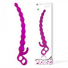 <strong>Фиолетовая силиконовая цепочка  Pretty Love - 31 см.</strong> <br />
Фиолетовая силиконовая цепочка  Pretty Love.<div class="charTableblock"><div><span>Длина, см</span>: 31.00</div><div><span>Диаметр, см</span>: 2.90</div><div><span>Материал</span>: силикон</div><div><span>Цвет</span>: красный/розовый</div><div><span>Особенности</span>: цепочки, бусы</div><div><span>Длина, см</span>: 25 и более</div><div><span>Диаметр, см</span>: 2</div></div> Фиолетовая силиконовая цепочка  Pretty Love - 31 см. 
Фиолетовая силиконовая цепочка  Pretty Love.