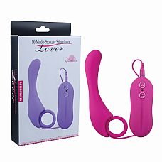 <strong>Вибростимулятор анальный 10 mode Prostate Stimulator-Lover Rose  10089016</strong> <br />
<div class="charTableblock"><div><span>Длина, см</span>: 13</div><div><span>Диаметр, см</span>: 3</div><div><span>Материал</span>: силикон</div><div><span>Цвет</span>: красный/розовый</div><div><span>Особенности</span>: массажер простаты</div><div><span>Особенности</span>: с вибрацией</div><div><span>Длина, см</span>: 13-16</div><div><span>Диаметр, см</span>: 3</div></div> Вибростимулятор анальный 10 mode Prostate Stimulator-Lover Rose  10089016