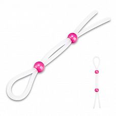 <strong>Белое лассо-утяжка с двумя бусинами</strong> <br />
Белое лассо на пенис с двумя бусинами позволить подобрать точный Размер кольца.<div class="charTableblock"> </div> Белое лассо-утяжка с двумя бусинами 
Белое лассо на пенис с двумя бусинами позволить подобрать точный Размер кольца.