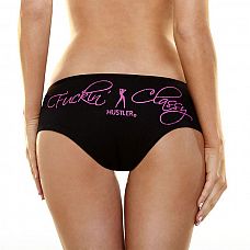<strong>Женские трусики с надписью Fuckin№ Classy от Hustler</strong> <br />
Стильные и удобные женские трусики Hustler классического покроя, которые отлично подходят для повседневной носки.<div class="charTableblock"><div><span>Размер</span>: S (42-44); M (44-46)</div><div><span>Цвет</span>: черный</div><div><span>Производитель</span>: Hustler, США</div><div><span>В наличии</span>: S-M, черный</div></div> Женские трусики с надписью Fuckin№ Classy от Hustler 
Стильные и удобные женские трусики Hustler классического покроя, которые отлично подходят для повседневной носки.