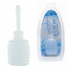 <strong>Мягкая клизма с желобками на аппликаторе CleanStream</strong> <br />
Прорзрачная клизма со складывающимся в гармошку резервуаром для воды.<div class="charTableblock"> </div> Мягкая клизма с желобками на аппликаторе CleanStream
Прорзрачная клизма со складывающимся в гармошку резервуаром для воды.