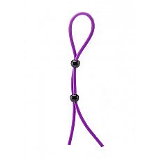 <strong>Двойное фиолетовое утягивающее лассо Double Booster</strong> <br />
Утягивающее лассо изготовлено из прочного гладкого материала.<div class="charTableblock"> </div> Двойное фиолетовое утягивающее лассо Double Booster 
Утягивающее лассо изготовлено из прочного гладкого материала.