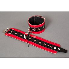 <strong>Красные лакированные наручники с клёпками</strong> <br />
Узкие наручники ручной работы - это ваш помощник в реализации самых необузданных БДСМ-фантазий.<div class="charTableblock"><div><span>Материал</span>: кожа</div><div><span>Цвет</span>: красный, розовый</div><div><span>Производитель</span>: Подиум, Россия</div></div> Красные лакированные наручники с клёпками 
Узкие наручники ручной работы - это ваш помощник в реализации самых необузданных БДСМ-фантазий.