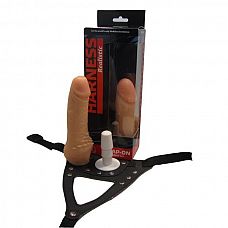 <strong>Фаллоимитатор с шипиками на трусиках с плугом - 17,8 см.</strong> <br />
Реалистичный фаллоимитатор фиксируется на универсальных трусиках с регулируемыми ремешками.<div class="charTableblock"><div><span>Длина, см</span>: 17-20</div><div><span>Диаметр, см</span>: 4</div><div><span>Длина, см</span>: 17.8</div><div><span>Диаметр, см</span>: 4</div><div><span>Материал</span>: ПВХ (PVC)</div><div><span>Цвет</span>: телесный</div><div><span>Особенности</span>: комплект; vac-u-lock</div><div><span>Производитель</span>: LOVETOY (А-Полимер), Россия</div></div> Фаллоимитатор с шипиками на трусиках с плугом - 17,8 см. 
Реалистичный фаллоимитатор фиксируется на универсальных трусиках с регулируемыми ремешками.