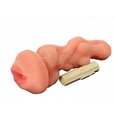 <strong>Мастурбатор-вагина в форме женщины, с вибрацией </strong> <br />
мастурбатор в виде женского тела с выносным пультом.<div class="charTableblock"><div><span>Материал</span>: киберкожа</div></div> Мастурбатор-вагина в форме женщины, с вибрацией  
мастурбатор в виде женского тела с выносным пультом.