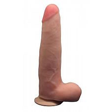 <strong>Фаллоимитатор телесного цвета на подошве-присоске - 23,5 см.</strong> <br />
Фаллоимитатор с мошонкой на присоске. Материал Кибер-кожа. Общая длина 23,5 см, рабочая длина 19 см, наибольший диаметр 5 см. Упаковка - пленка.<div class="charTableblock"><div><span>Длина, см</span>: 23.5</div><div><span>Диаметр, см</span>: 5</div><div><span>Материал</span>: киберкожа</div><div><span>Цвет</span>: телесный</div><div><span>Особенности</span>: на присоске; с мошонкой</div><div><span>Длина, см</span>: 21-24</div><div><span>Диаметр, см</span>: 5</div><div><span>Производитель</span>: Биоклон, Россия</div></div> Фаллоимитатор телесного цвета на подошве-присоске - 23,5 см. 
Фаллоимитатор с мошонкой на присоске. Материал Кибер-кожа. Общая длина 23,5 см, рабочая длина 19 см, наибольший диаметр 5 см. Упаковка - пленка.