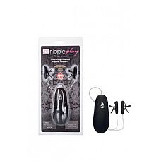 <strong>Зажимы на соски Heated Nipple Teasers с нагревательным эффектом с вибрацией черные</strong> <br />
Зажимы на соски Nipple play с вибрацией - пикантное украшение и незабываемое наслаждение дерзкой соблазнительницы.<div class="charTableblock"><div><span>Тип</span>: для сосков</div><div><span>Особенности</span>: с вибрацией</div><div><span>Производитель</span>: California Exotic Novelties, США</div></div> Зажимы на соски Heated Nipple Teasers с нагревательным эффектом с вибрацией черные
Зажимы на соски Nipple play с вибрацией - пикантное украшение и незабываемое наслаждение дерзкой соблазнительницы.