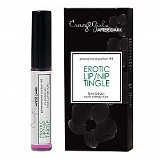 <strong>Возбуждающий блеск для губ и сосков с феромонами Crazy Girl After Dark</strong> <br />
Мечтаешь о поцелуе, от которого мурашки по коже? Или хочешь испытать чувственные ласки с новой силой? Эротический блеск для губ и сосков с супервозбуждающим эффектом! Нанеси всего 1 каплю на губы и почувствую электричество между Вами! Уникальный эффект достигается за счет комбинаций масла жожоба, масла авокадо, минерального масла и витамина Е.<div class="charTableblock"> </div> Возбуждающий блеск для губ и сосков с феромонами Crazy Girl After Dark 
Мечтаешь о поцелуе, от которого мурашки по коже? Или хочешь испытать чувственные ласки с новой силой? Эротический блеск для губ и сосков с супервозбуждающим эффектом! Нанеси всего 1 каплю на губы и почувствую электричество между Вами! Уникальный эффект достигается за счет комбинаций масла жожоба, масла авокадо, минерального масла и витамина Е.