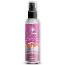     DONA Sassy Tropical Tease - 125 . 
     LINEN SPRAY Tropical Tease        .