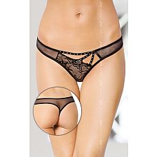 <strong>Оригинальные трусики-стринг с кружевами и стразами</strong> <br />
Оригинальные трусики-стринг с кружевами и стразами.<div class="charTableblock"><div><span>Размер</span>: M (44-46); L (46-48)</div><div><span>Цвет</span>: черный</div><div><span>Производитель</span>: SoftLine, Польша</div><div><span>В наличии</span>: M-L, черный</div></div> Оригинальные трусики-стринг с кружевами и стразами 
Оригинальные трусики-стринг с кружевами и стразами.