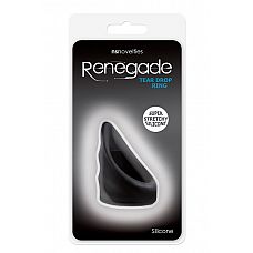   Renegade Tear Drop Cockring Black 
  Renegade Tear Drop Cockring Black  .
