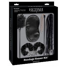     Fetish Fantasy Limited Edition Bondage Teaser Kit - Black 
   BDSM-     Fetish Fantasy Series Limited Edition,       " ".