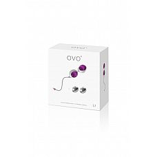       L1 LOVE BALLS WHITE LIGHT VIOLET 
  OVO L1 LOVE BALLS WHITE LIGHT VIOLET     ,   - .