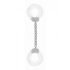  Pleasure Legcuffs White SH-OU009WHT 
"          .
