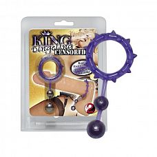 <strong>Кольцо с шариками King Dingeling</strong> <br />
Растягивающееся силиконовое кольцо с шипами и украшенное бусинками , которые стимулируют яички и задний проход при каждом движении.<div class="charTableblock"><div><span>Материал</span>: TPE / TPR</div><div><span>Цвет</span>: другой</div><div><span>Наличие вибрации</span>: без вибрации</div><div><span>Тип</span>: кольцо</div><div><span>Особенности</span>: с дополнительной стимуляцией</div></div> Кольцо с шариками King Dingeling
Растягивающееся силиконовое кольцо с шипами и украшенное бусинками , которые стимулируют яички и задний проход при каждом движении.