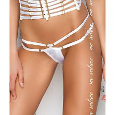 <strong>Стринги с лентами по бокам Loretta</strong> <br />
Стринги выполнены из ткани, имитирующей шелк.<div class="charTableblock"><div><span>Размер</span>: S (42-44); M (44-46)</div><div><span>Цвет</span>: черный</div><div><span>Производитель</span>: Me Seduce, Польша</div><div><span>В наличии</span>: S-M, черный</div></div> Стринги с лентами по бокам Loretta 
Стринги выполнены из ткани, имитирующей шелк.