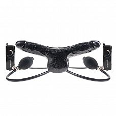     Inflatable Vibrating Double Delight  - 35,5 . 
       -    .
