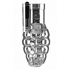 <strong>Прозрачный мастурбатор-граната с вибрацией Stroker No.22</strong> <br />
Этот мастурбатор, выполненный из материала TPE, имеет ребристую внутреннюю структуру и дополнительные шарики для стимуляции ствола пениса.<div class="charTableblock"><div><span>Материал</span>: TPE / TPR</div><div><span>Цвет</span>: прозрачный</div><div><span>Наличие вибрации</span>: с вибрацией</div></div> Прозрачный мастурбатор-граната с вибрацией Stroker No.22 
Этот мастурбатор, выполненный из материала TPE, имеет ребристую внутреннюю структуру и дополнительные шарики для стимуляции ствола пениса.