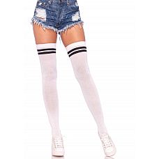 ����� � ���������� ����� Ribbed Athletic Thigh Highs  
����� ���������� ����� � ������������ ��������� � ������� �����.