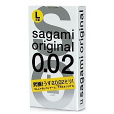 ������������ Sagami Original L-size ������������ ������� - 3 ��. 
��� ������������ ������������ � �������� ������ 0,02 �� ������� ���������� ��� ������ � ����������� �������������.