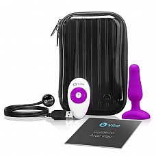  - B-Vibe Novice Plug FUCHSIA 
    -  ,  ,        ,       ,   .