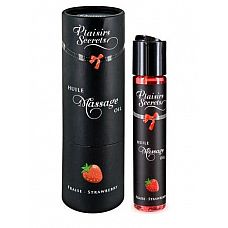      Huile de Massage Gourmande Fraise des Bois - 59 . 
    .