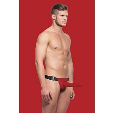 <strong>Красный полый страпон Hollow Design Strap On - 20 см.</strong> <br />
Стильный кожаный страпон с отверстием в фаллоимитаторе.<div class="charTableblock"><div><span>Длина, см</span>: 20.00</div><div><span>Диаметр, см</span>: 3.60</div><div><span>Длина, см</span>: 17-20</div><div><span>Диаметр, см</span>: 3</div><div><span>Материал</span>: ПВХ (PVC)</div><div><span>Цвет</span>: красный/розовый</div><div><span>Особенности</span>: комплект</div></div> Красный полый страпон Hollow Design Strap On - 20 см. 
Стильный кожаный страпон с отверстием в фаллоимитаторе.
