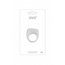  - OVO B6 VIBRATING RING WHITE 
 B6 VIBRATING RING WHITE     ,    .